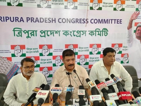 Congress slammed Tripura BJP Govt wasting Taxpayers’ Money for PM, CM and leaders’ photos instead of Freedom Fighters’ Photos Congress slammed Tripura BJP Govt wasting Taxpayers’ Money for PM, CM and leaders’ photos instead of Freedom Fighters’ Photos